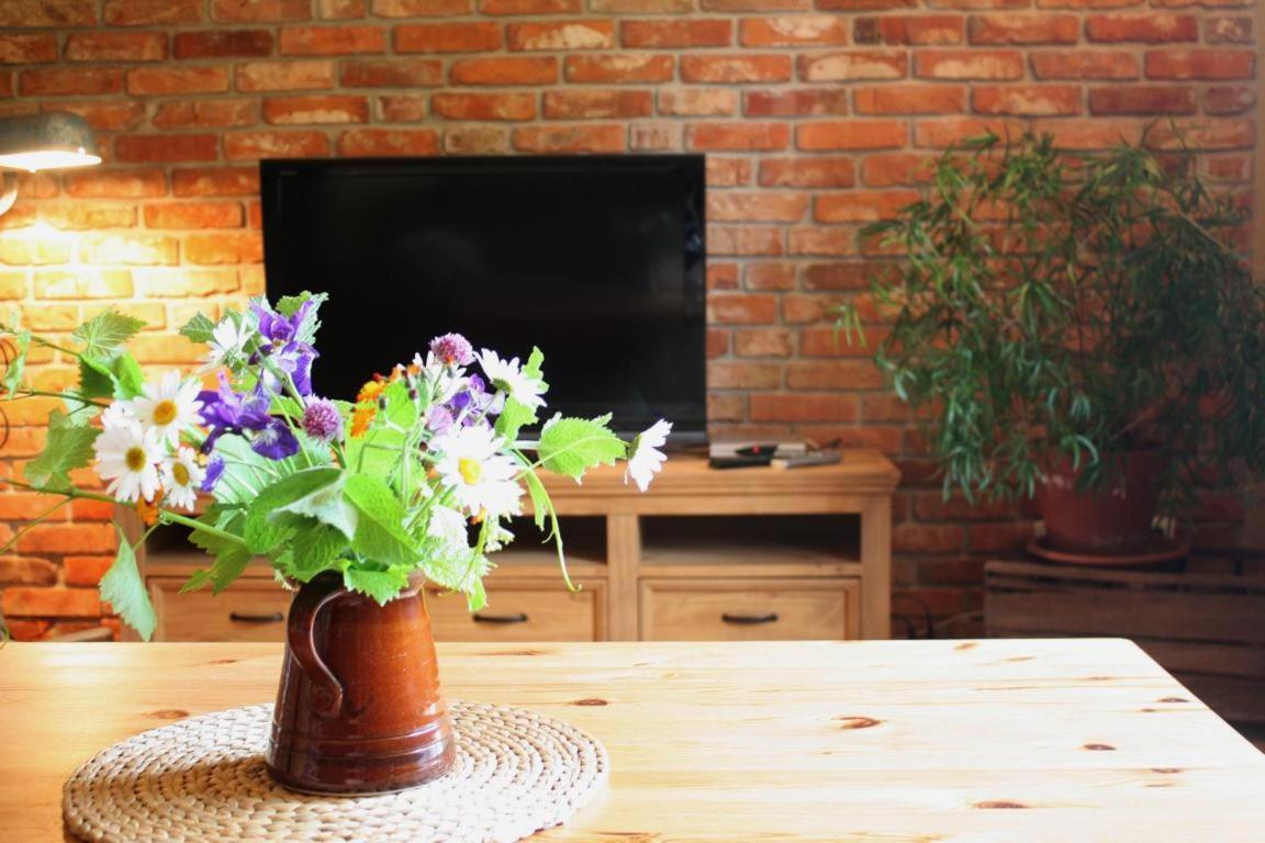Forsthof Niendorf Apartamento Teterow Quarto foto